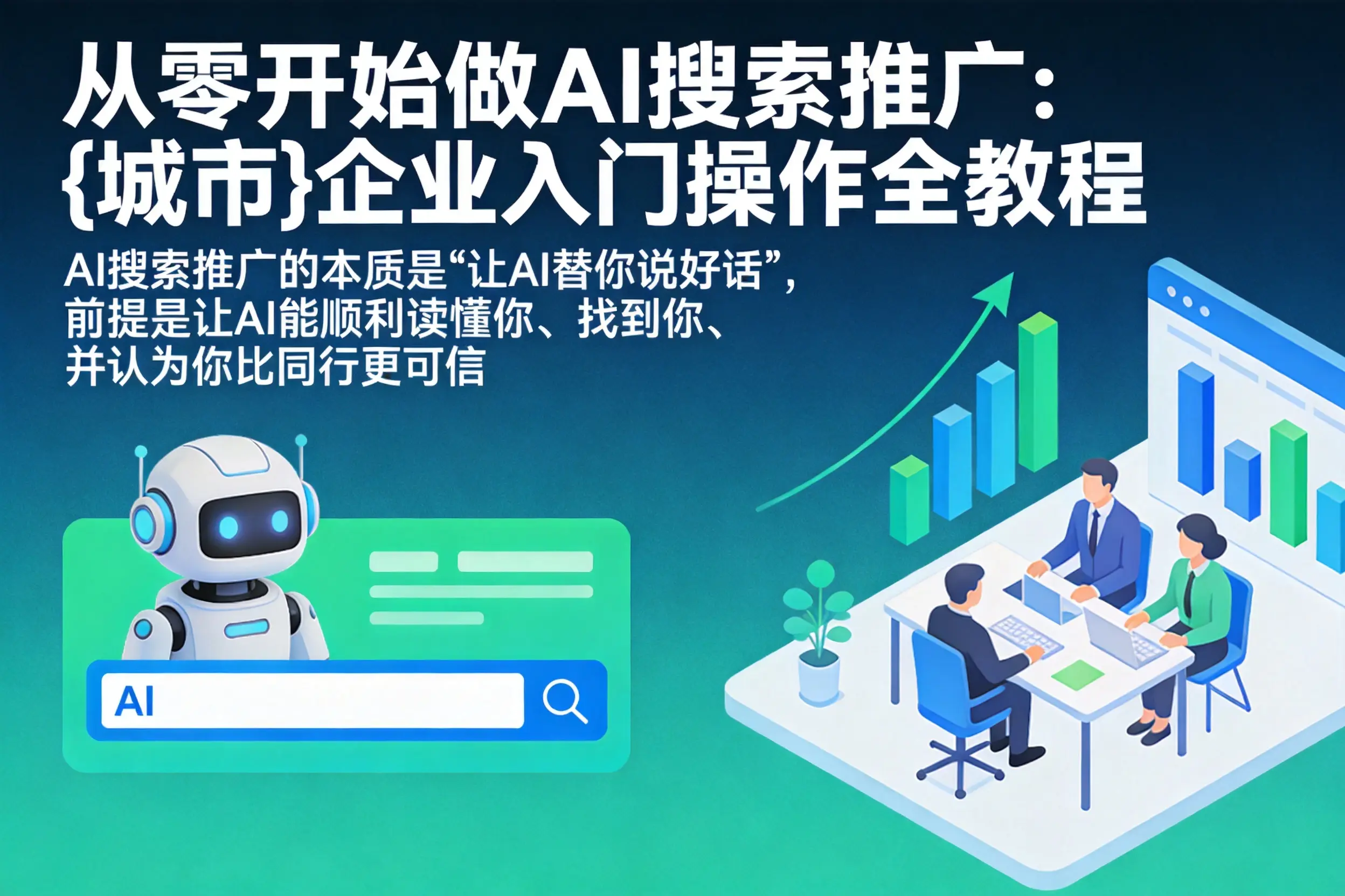 从零开始做AI搜索推广：本溪企业入门操作全教程