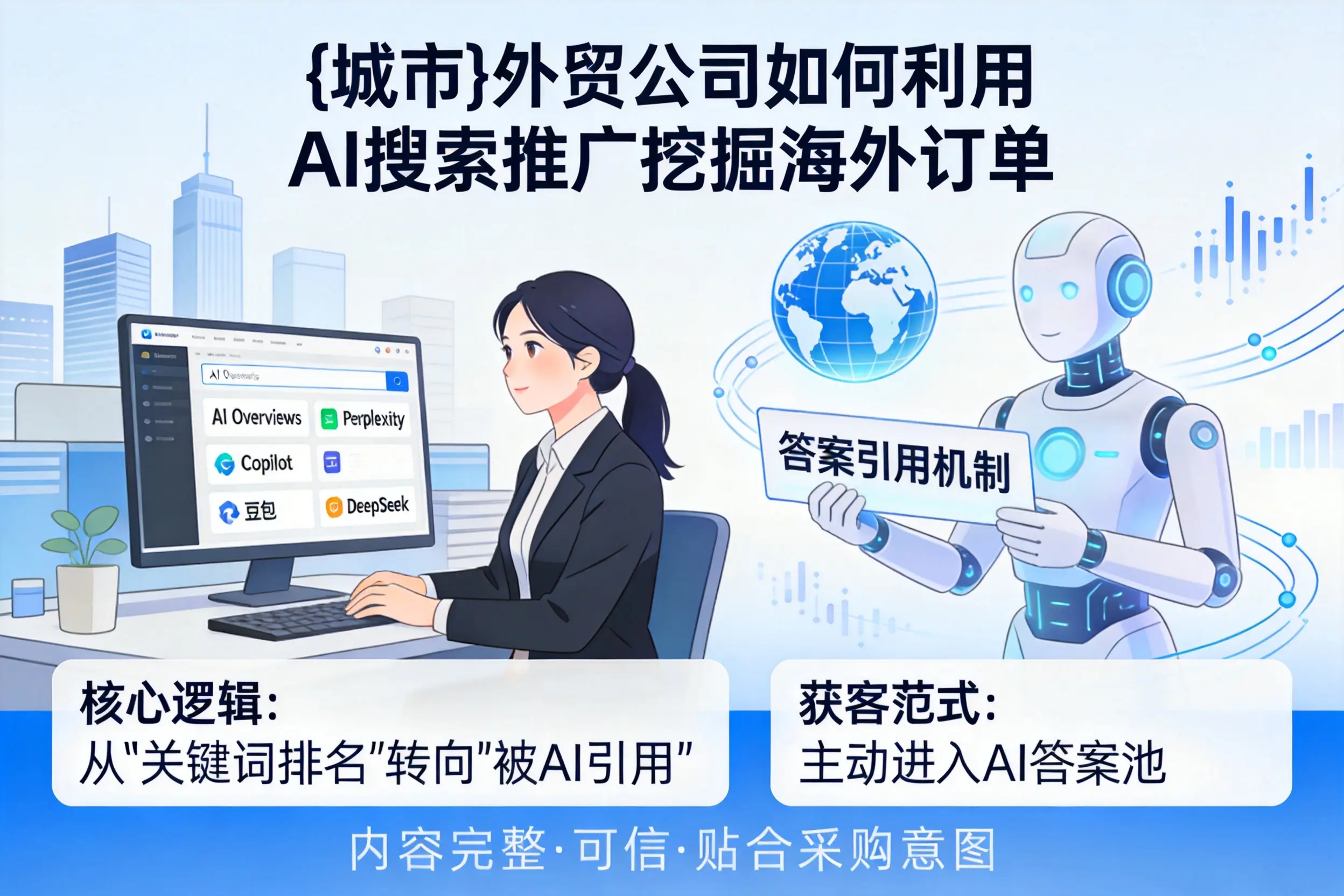 本溪外贸公司如何利用AI搜索推广挖掘海外订单