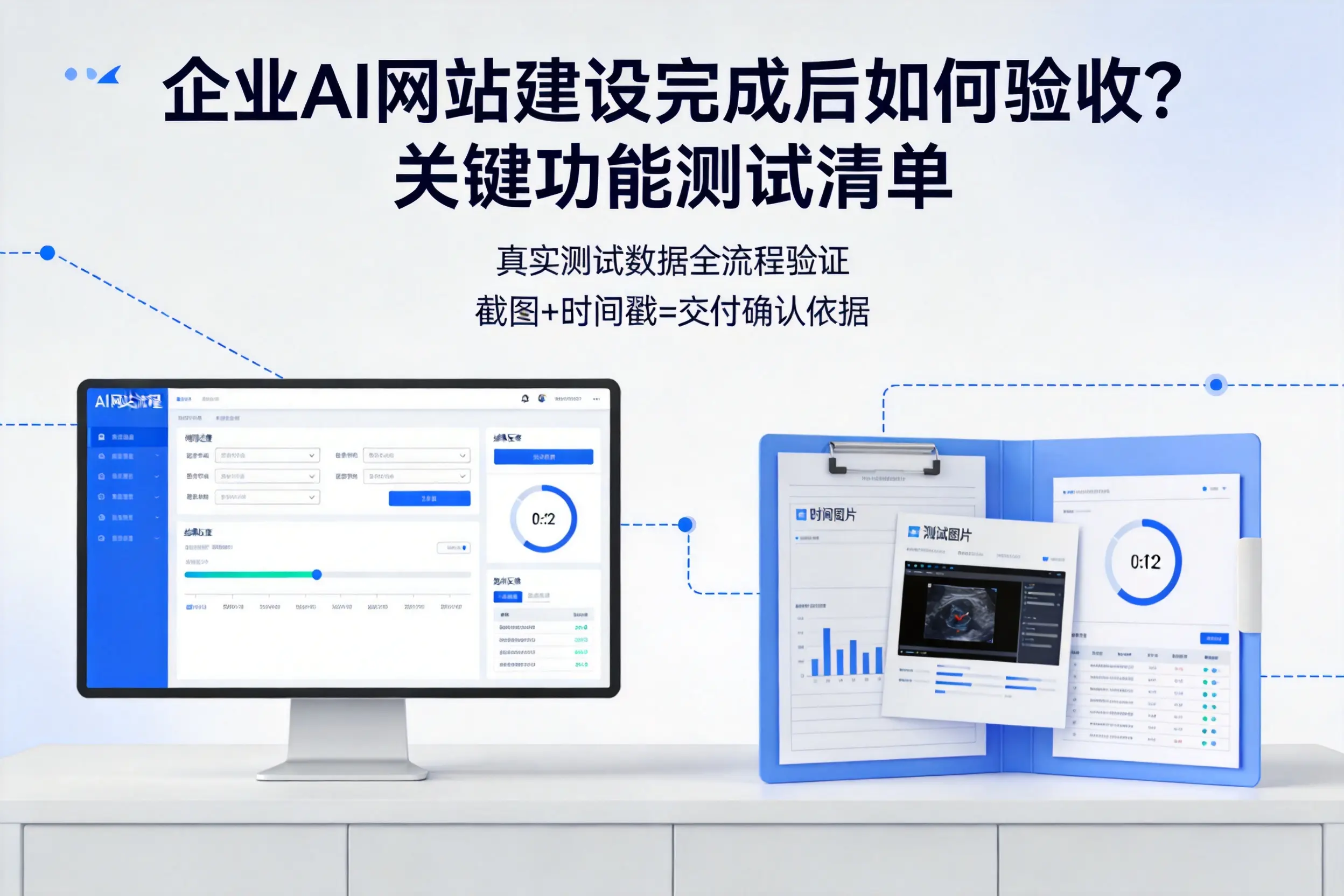 本溪企业AI网站建设完成后如何验收？关键功能测试清单