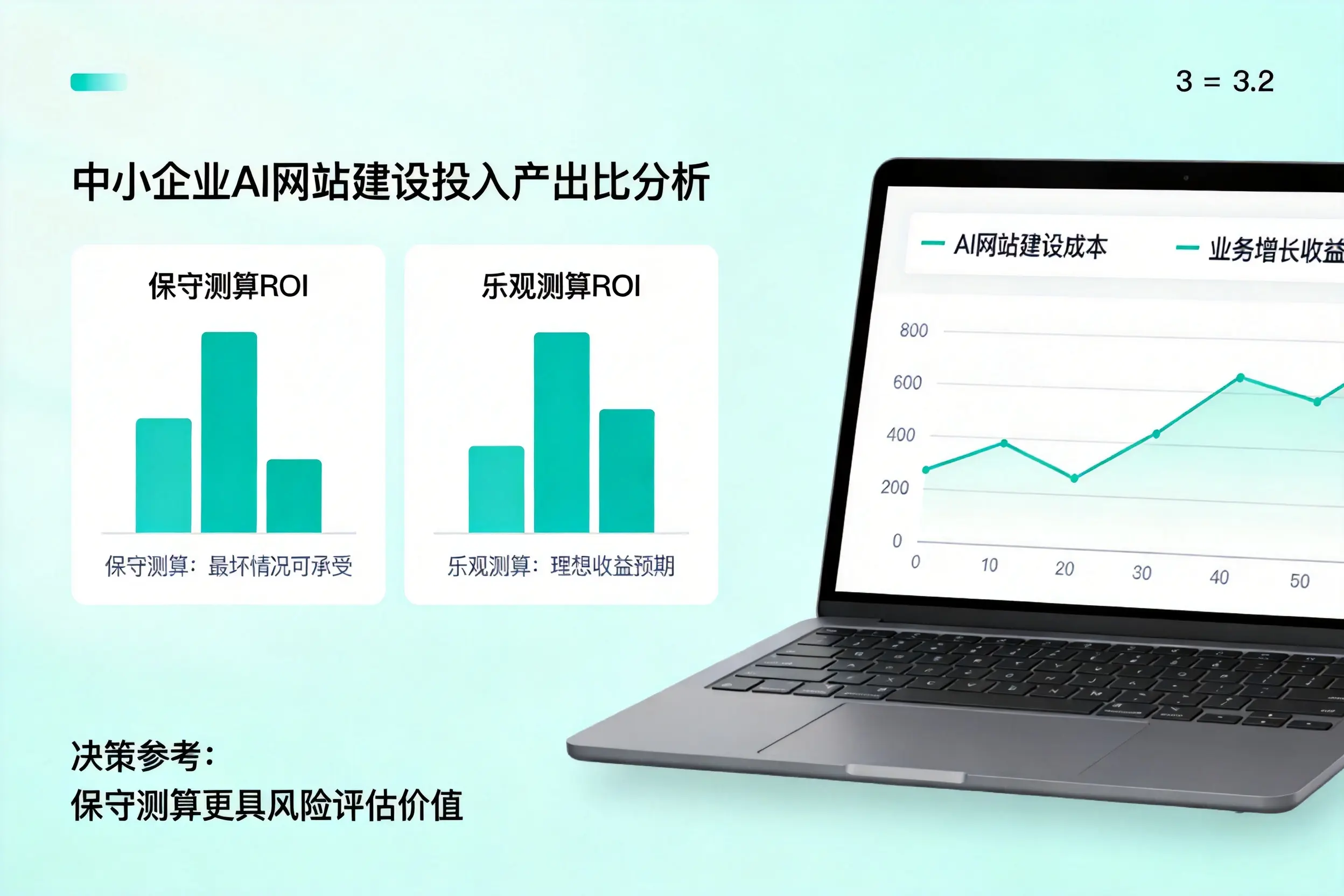 本溪中小企业AI网站建设投入产出比怎么算？先看这份分析